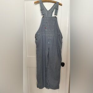 Dickies Hickory Striped Overalls Railroad Workwear